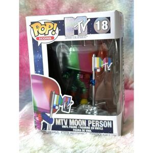 Funko Pop Icons Vinyl Figure #18 - MTV Moon Person